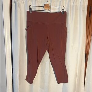 Athleta Mauve Ankle Pants